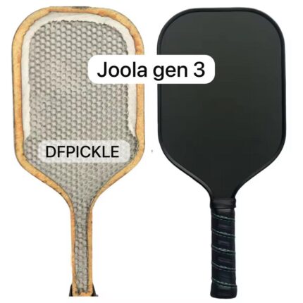 16mm Lightweight T700 Raw Carbon Fiber Pickleball Paddle USAPA Certified Paddle